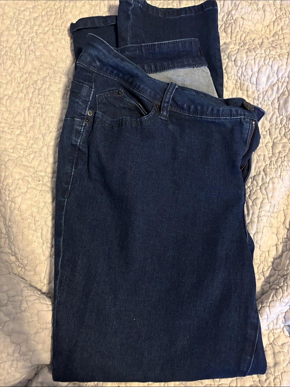 Source Unknown Straight Leg Women’s Jeans - Dark Blue